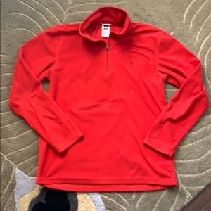 The North Face fleece 1/4 zip pullover